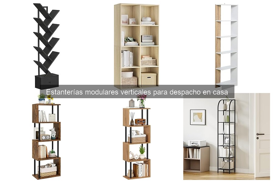 Comparativa de materiales para estanterías modulares verticales