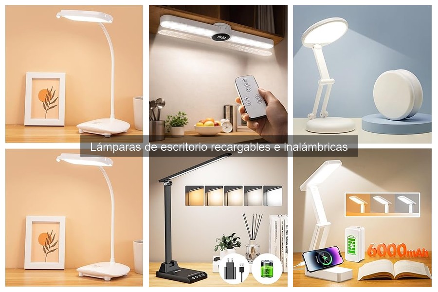 Comparativa de Mejores Lámparas de Escritorio Inalámbricas