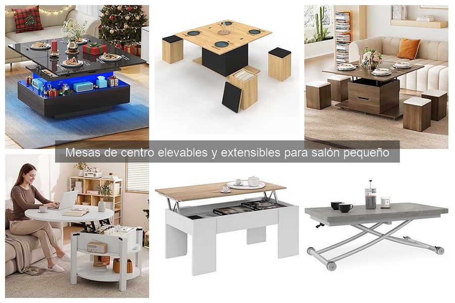 Comparativa de mesas de centro elevables: calidad y precio