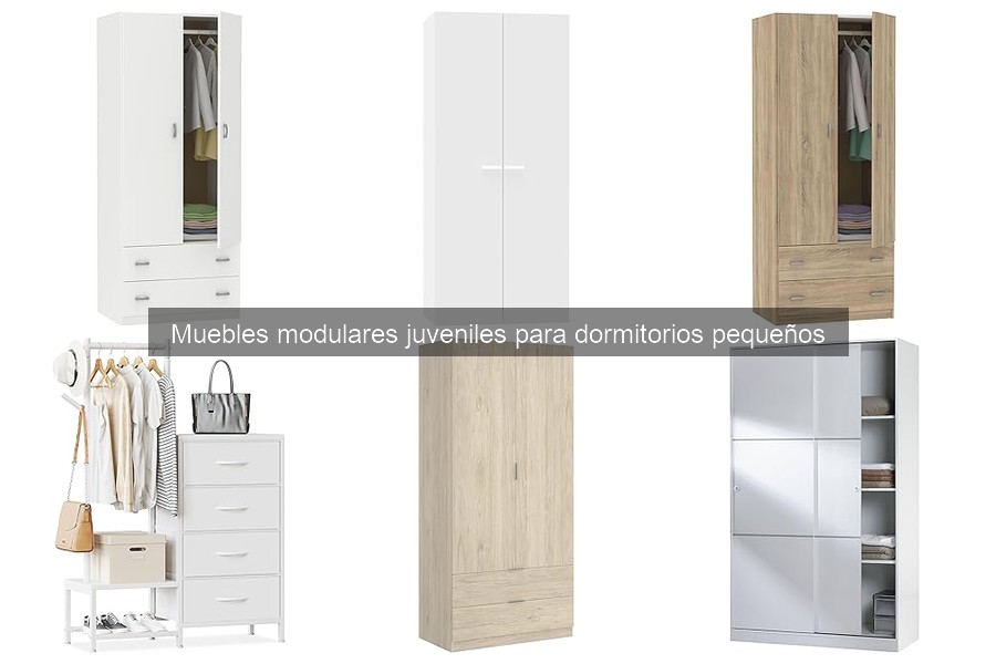 Comparativa de Muebles Modulares Juveniles para Dormitorios