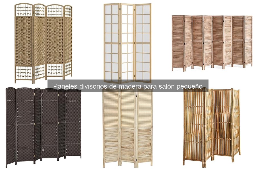 Comparativa de paneles divisorios de madera y otros materiales