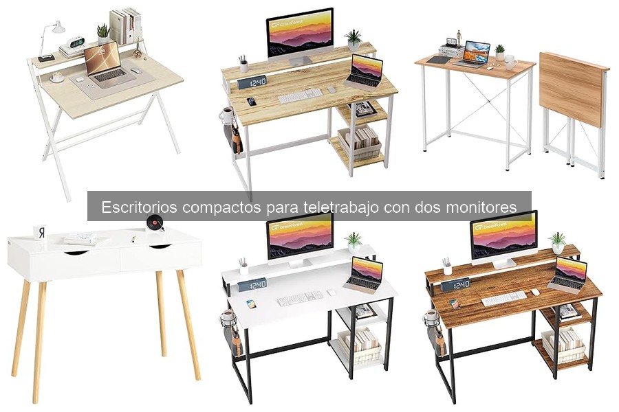 Comparativa de Precios de Escritorios Compactos para Teletrabajo