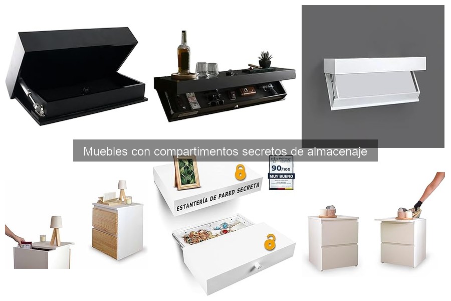 Comparativa de precios de muebles con compartimentos secretos