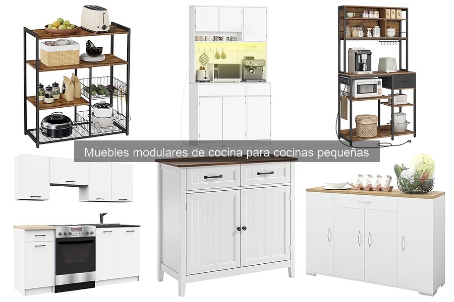Comparativa de precios de muebles modulares de cocina
