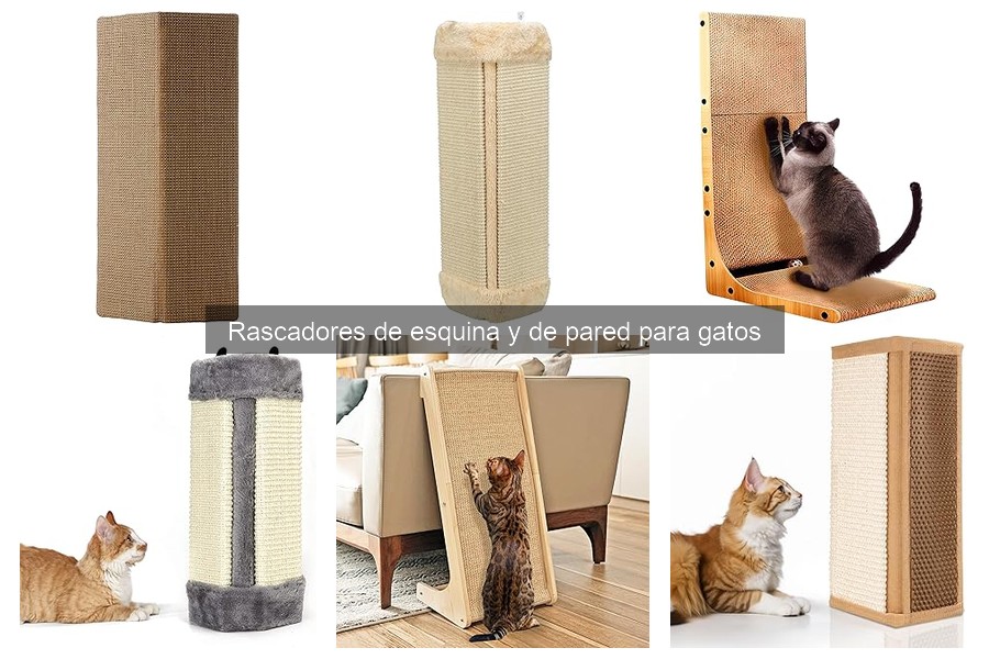 Comparativa de Rascadores de Esquina y Pared para Gatos