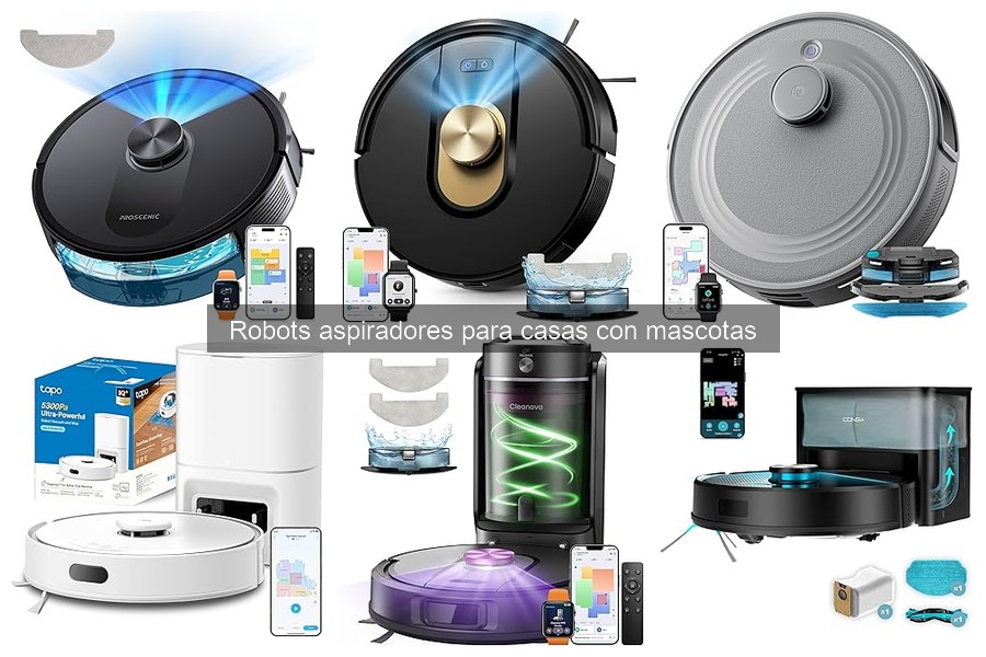 Comparativa de Robots Aspiradores para Mascotas: ¡Elige el Mejor!