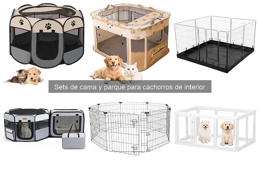 Comparativa de Sets de Cama y Parque para Cachorros