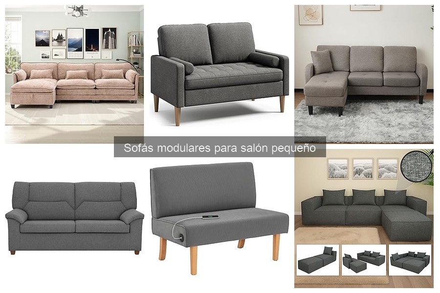 Comparativa de Sofás Modulares y Tradicionales para Espacios Pequeños