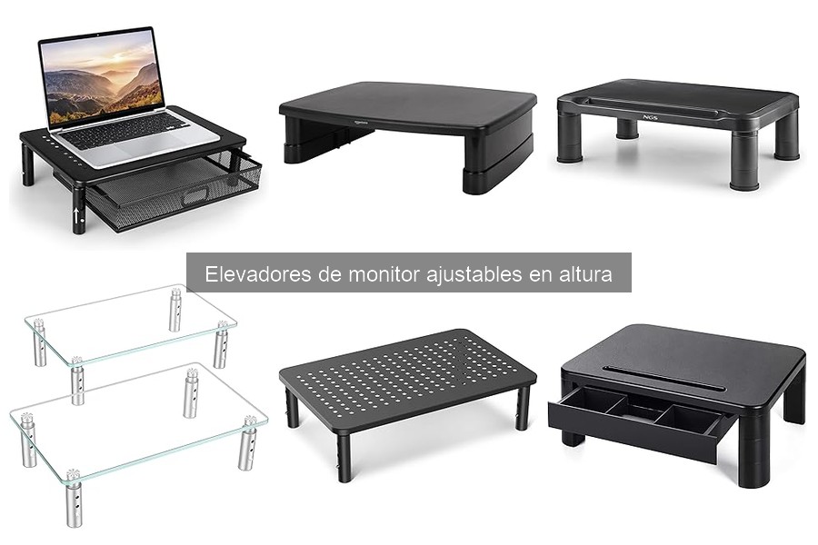 Comparativa: Elevadores de Monitor Manuales vs Eléctricos