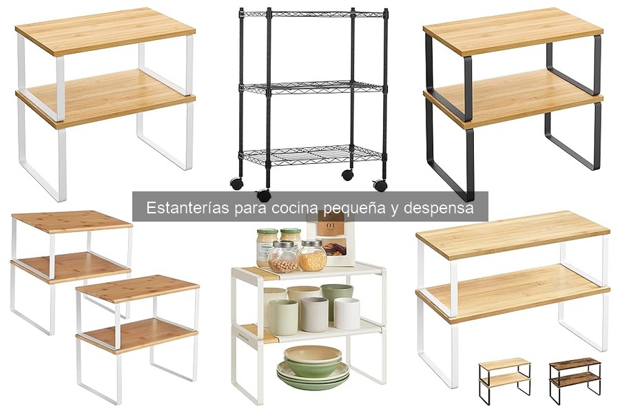 Comparativa: Estanterías Fijas vs Móviles para Cocinas Pequeñas