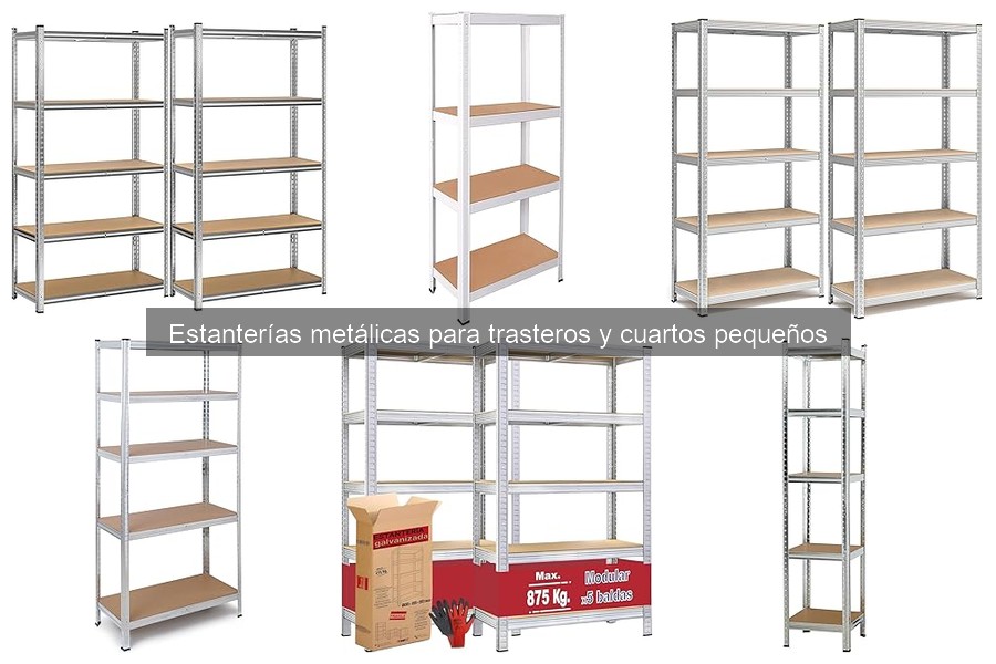 Comparativa: Estanterías Metálicas vs. de Madera para Trasteros