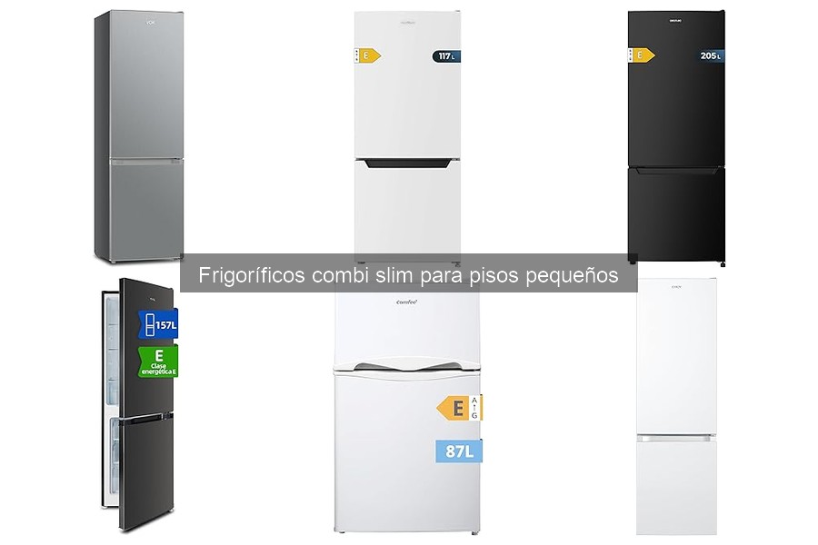 Comparativa: Frigoríficos Combi Slim vs Tradicionales