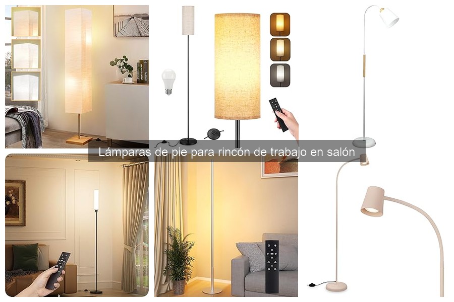Comparativa Lámparas de Pie LED vs Incandescentes para Tu Salón