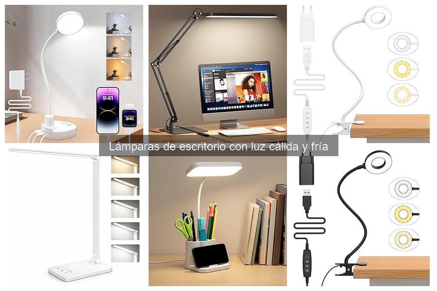 Comparativa Lámparas LED vs Incandescentes para Escritorio