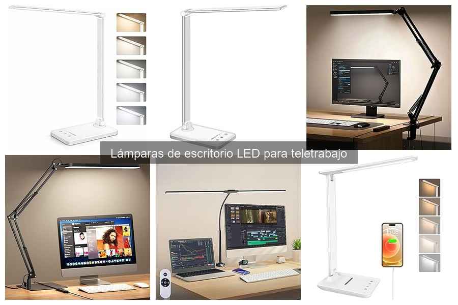 Comparativa: Lámparas LED vs Incandescentes para Oficina