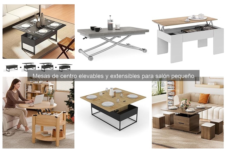 Comparativa: Mesas de Centro Elevables vs Fijas para Salón