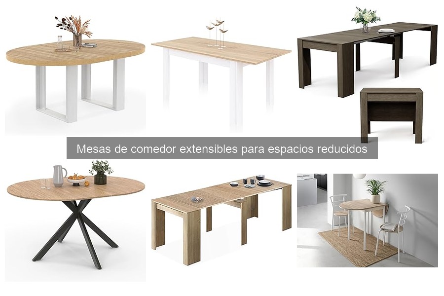 Comparativa Mesas Fijas vs Extensibles para Espacios Reducidos