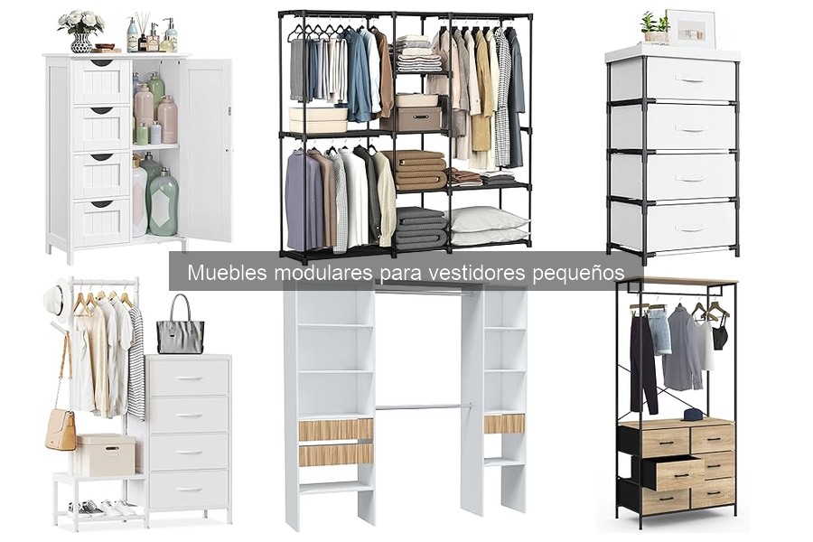 Comparativa: Muebles Modulares vs Tradicionales para Vestidores Pequeños