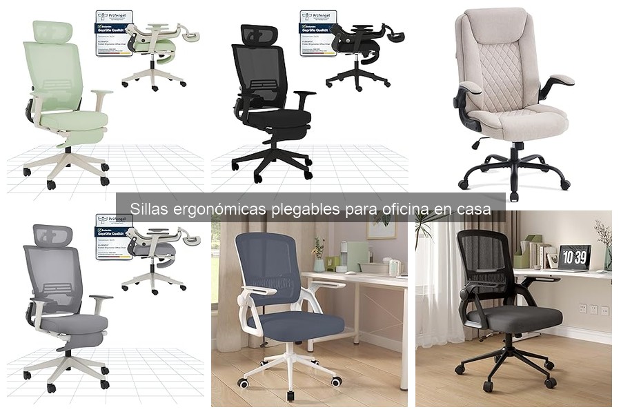 Comparativa Precios Sillas Ergonómicas Plegables en Amazon