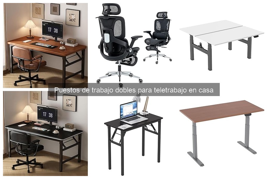 Comparativa: Puestos de Trabajo Dobles Fijos vs. Ajustables