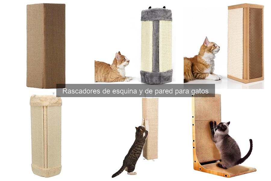 Comparativa: Rascadores de esquina vs. pared para gatos