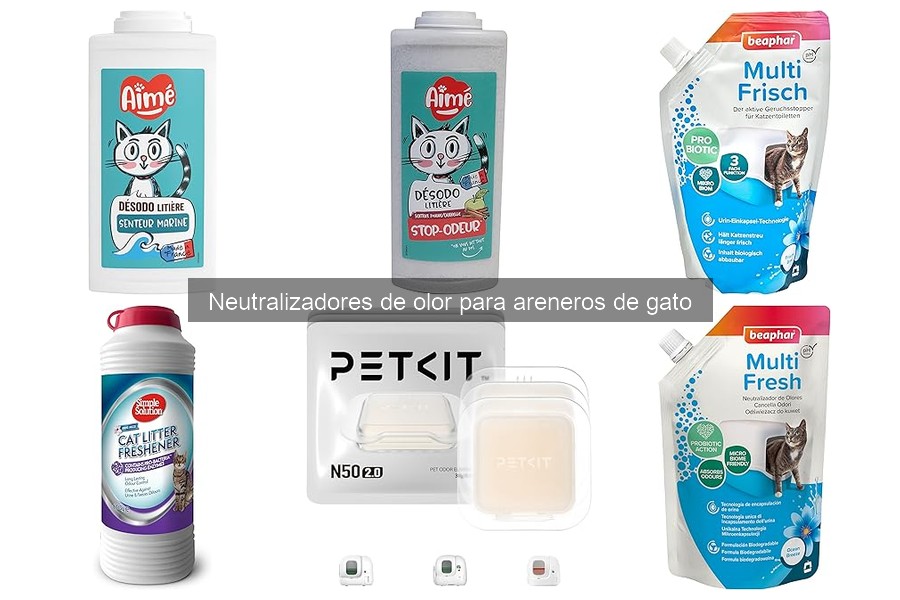 Comparativa: Spray vs. Cristales Neutralizadores de Olor para Areneros