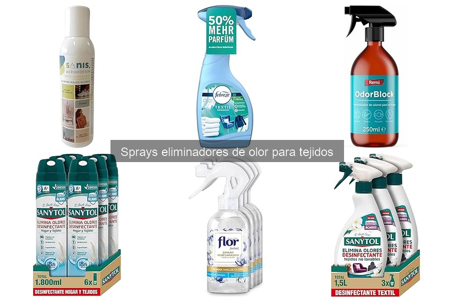 Comparativa: Sprays Eliminadores de Olores vs Otros Métodos