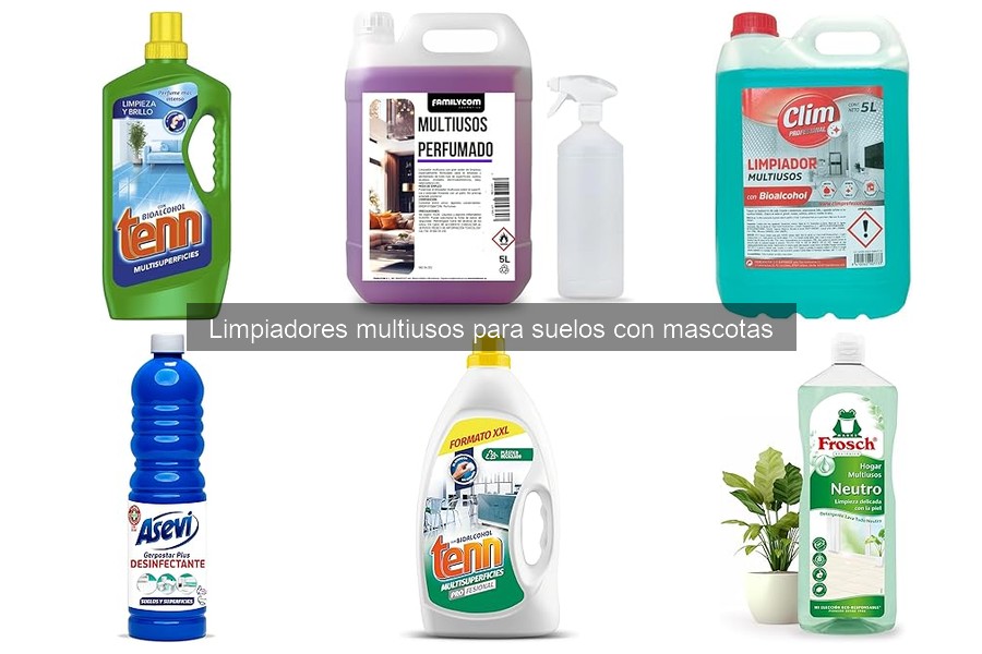 Consejos para Elegir Limpiadores Multiusos para Suelos