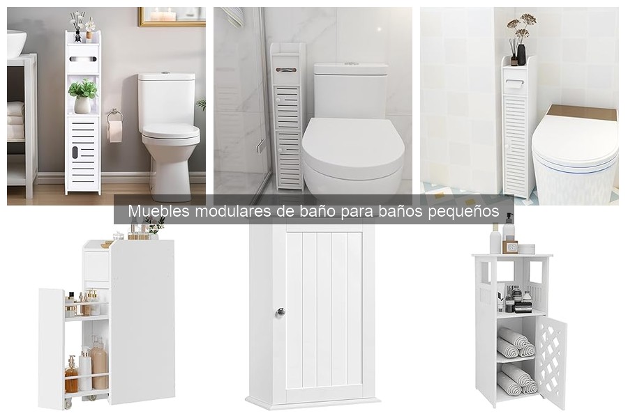 Consejos para Elegir Muebles Modulares de Baño Pequeños