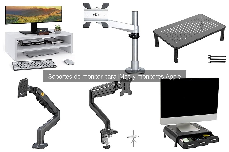 Consideraciones para elegir soportes de monitor iMac con mascotas