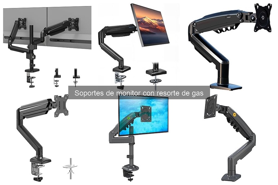 Costo promedio de soportes de monitor con resorte de gas