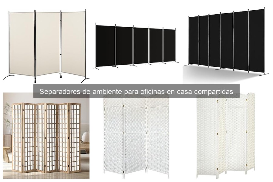 ¿Cuánto cuesta un separador de ambiente para oficina en casa?