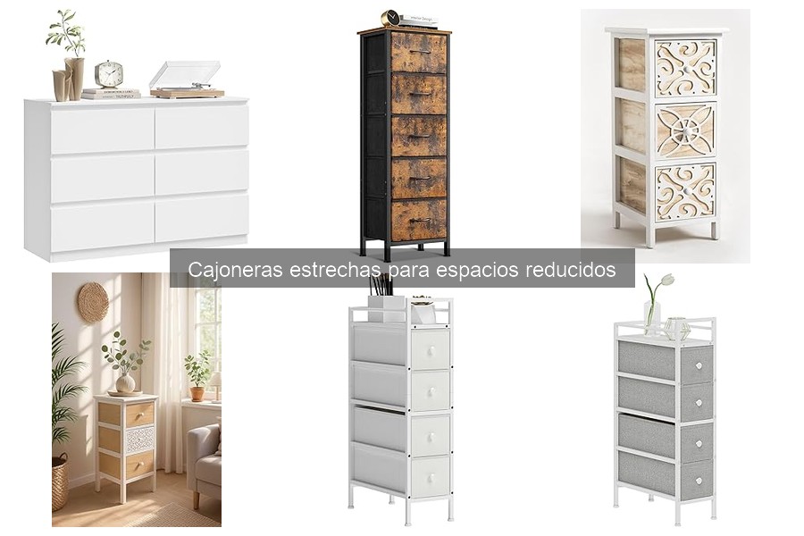 Cuidados y Mantenimiento de Cajoneras Estrechas