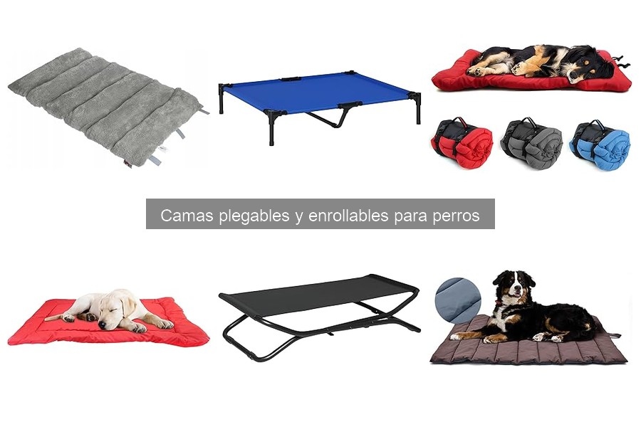 Descubre las camas plegables y enrollables para perros
