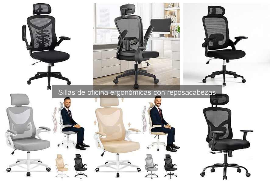 Descubre las Sillas de Oficina Ergonómicas con Reposacabezas