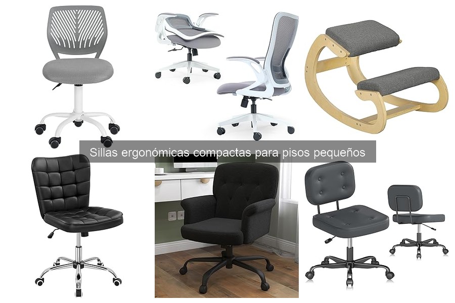 Descubre las Sillas Ergonómicas Compactas para Espacios Pequeños