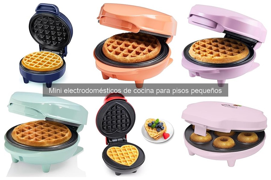 Diferencias entre mini electrodomésticos populares para cocina