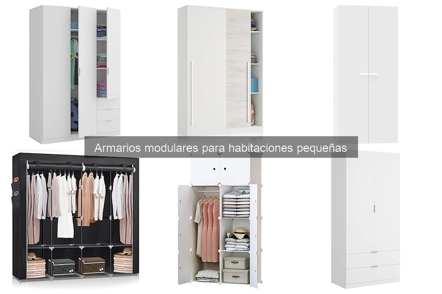 Diseña un armario modular ideal para habitaciones pequeñas