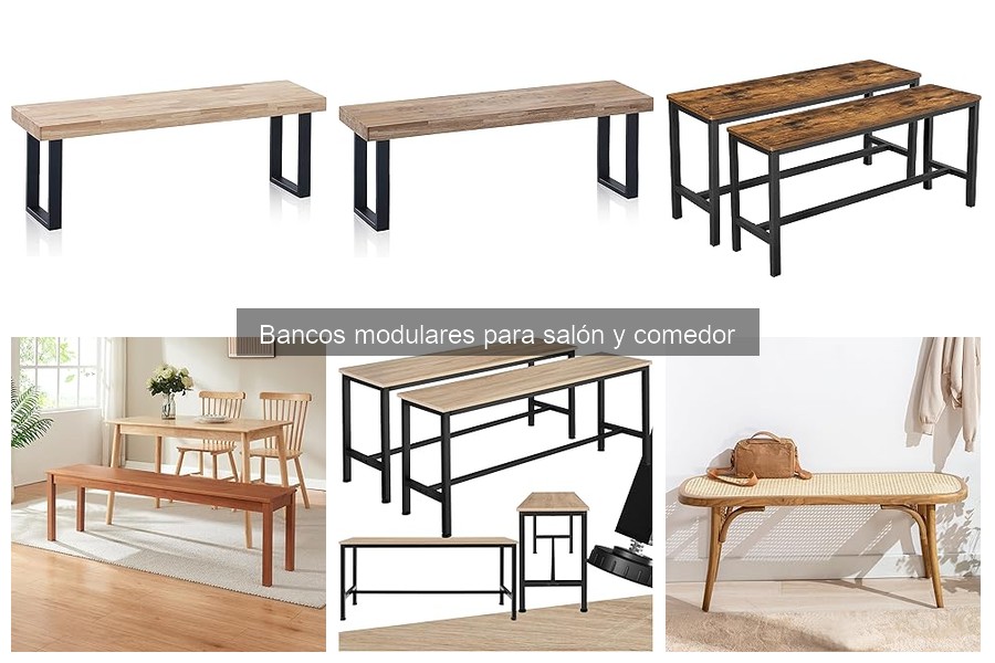 Dónde comprar bancos modulares online: mejores opciones