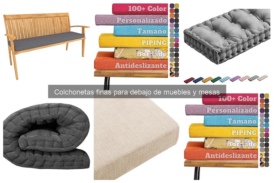 Dónde comprar colchonetas finas para debajo de muebles
