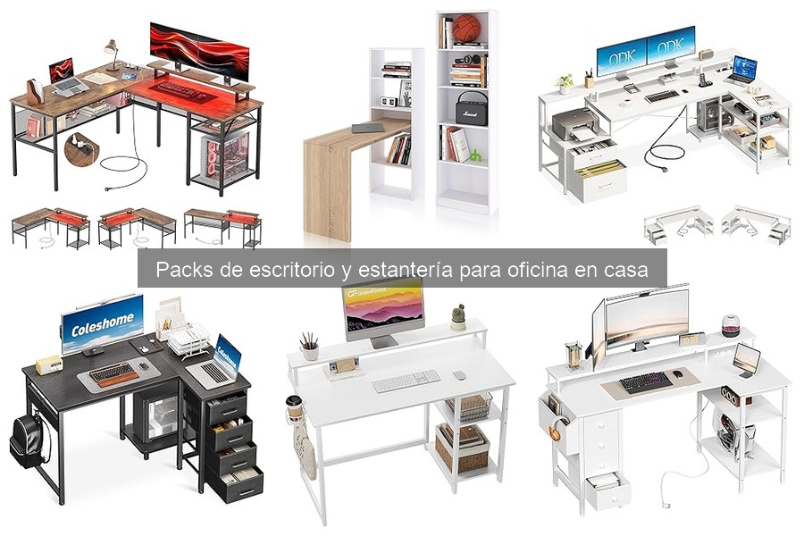 Dónde comprar el mejor pack de escritorio para oficina en casa