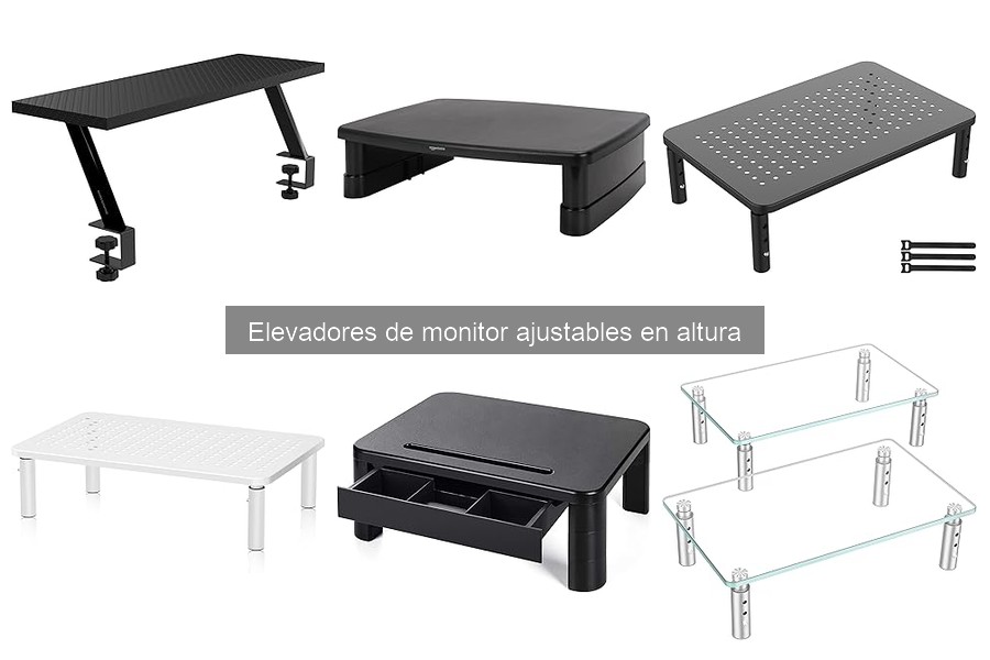 Dónde comprar elevadores de monitor ajustables de altura