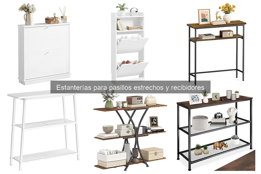Dónde comprar estanterías para pasillos estrechos
