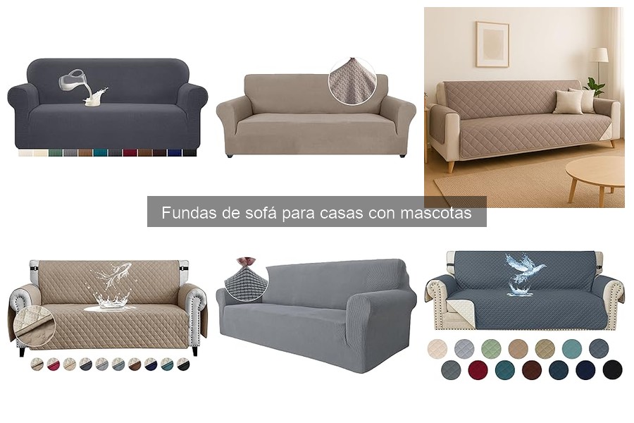 Dónde comprar fundas de sofá para mascotas: tiendas y precios