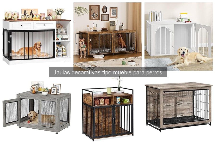 Dónde comprar jaulas decorativas tipo mueble para perros