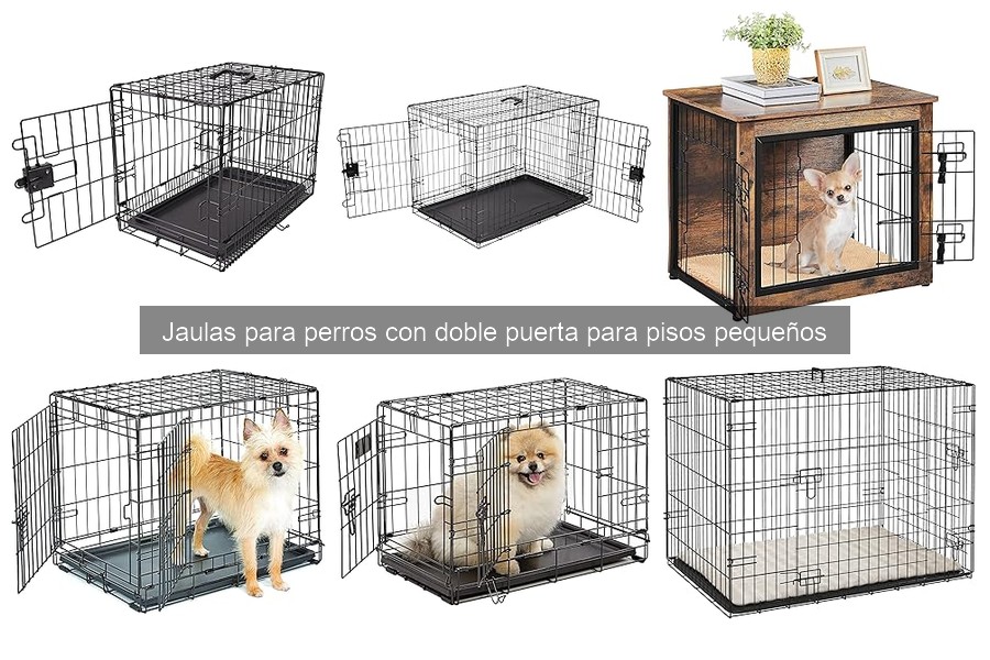 Dónde comprar jaulas para perros con doble puerta económicas