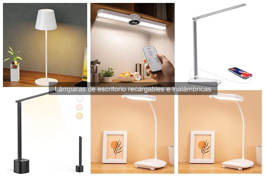 Dónde comprar lámparas de escritorio recargables e inalámbricas