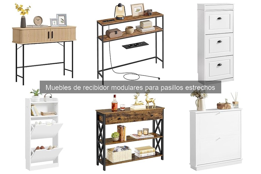 Dónde comprar muebles de recibidor modulares baratos