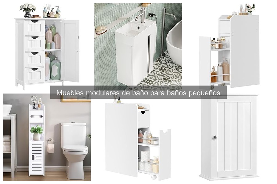 Dónde comprar muebles modulares de baño asequibles