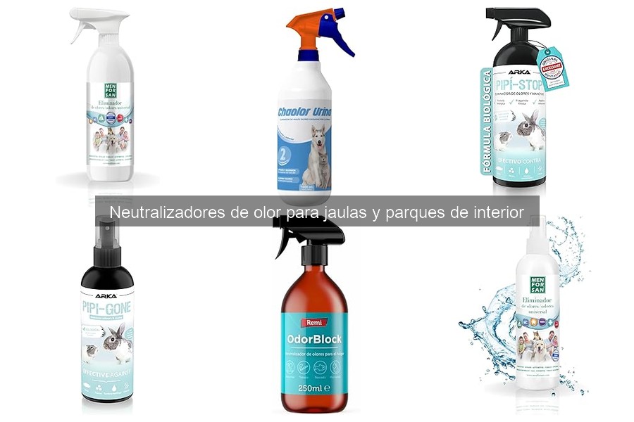 Dónde comprar neutralizadores de olor para jaulas y parques